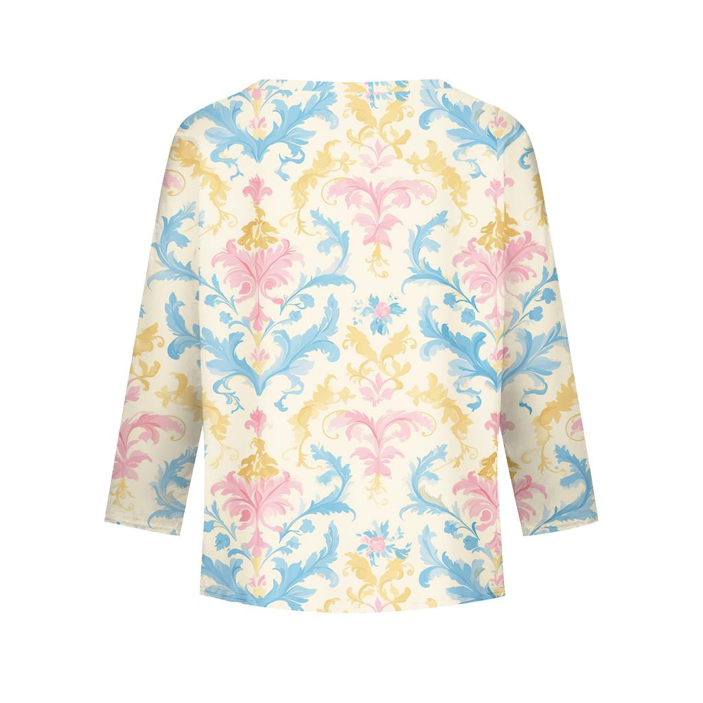 Футболки с длинным рукавом для девочек, детские осенние топы, с круглым вырезом, с принтом, базовые футболки