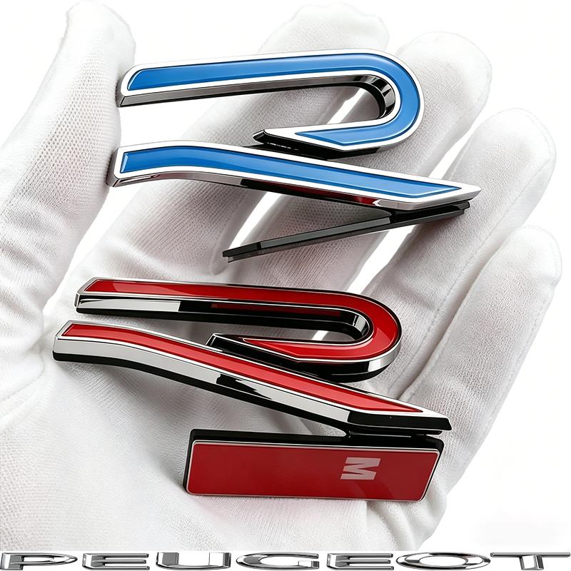 3D Metal R logo Sticker Car Rear Trunk Body Emblem Sticker For VW Golf 5 6 7 MK7 MK6 Polo Jetta CC Beetle Passat Tiguan Hub Cap zd4