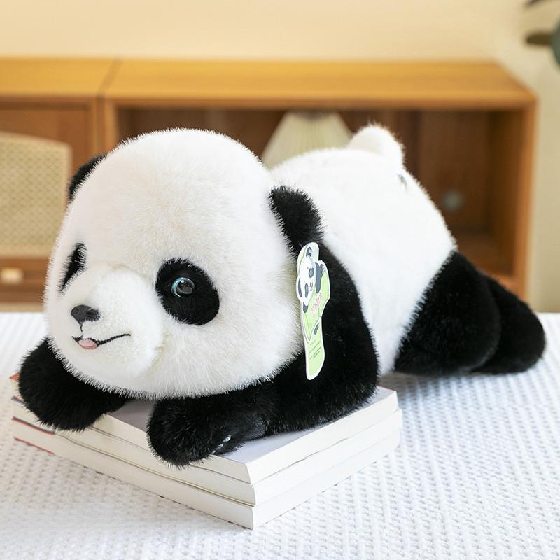 Adorable Soft Plush Panda Doll Cuddly Bear For Girls Perfect As Sleep Pillow Gift