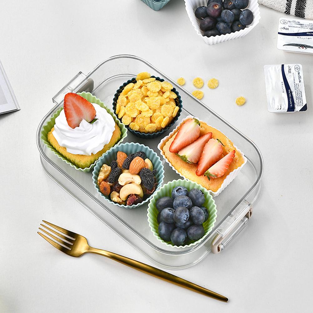 Silicone Cupcake Baking Mold 24Pcs Set Bakeware Baking Silicone Mold For Baking Tool