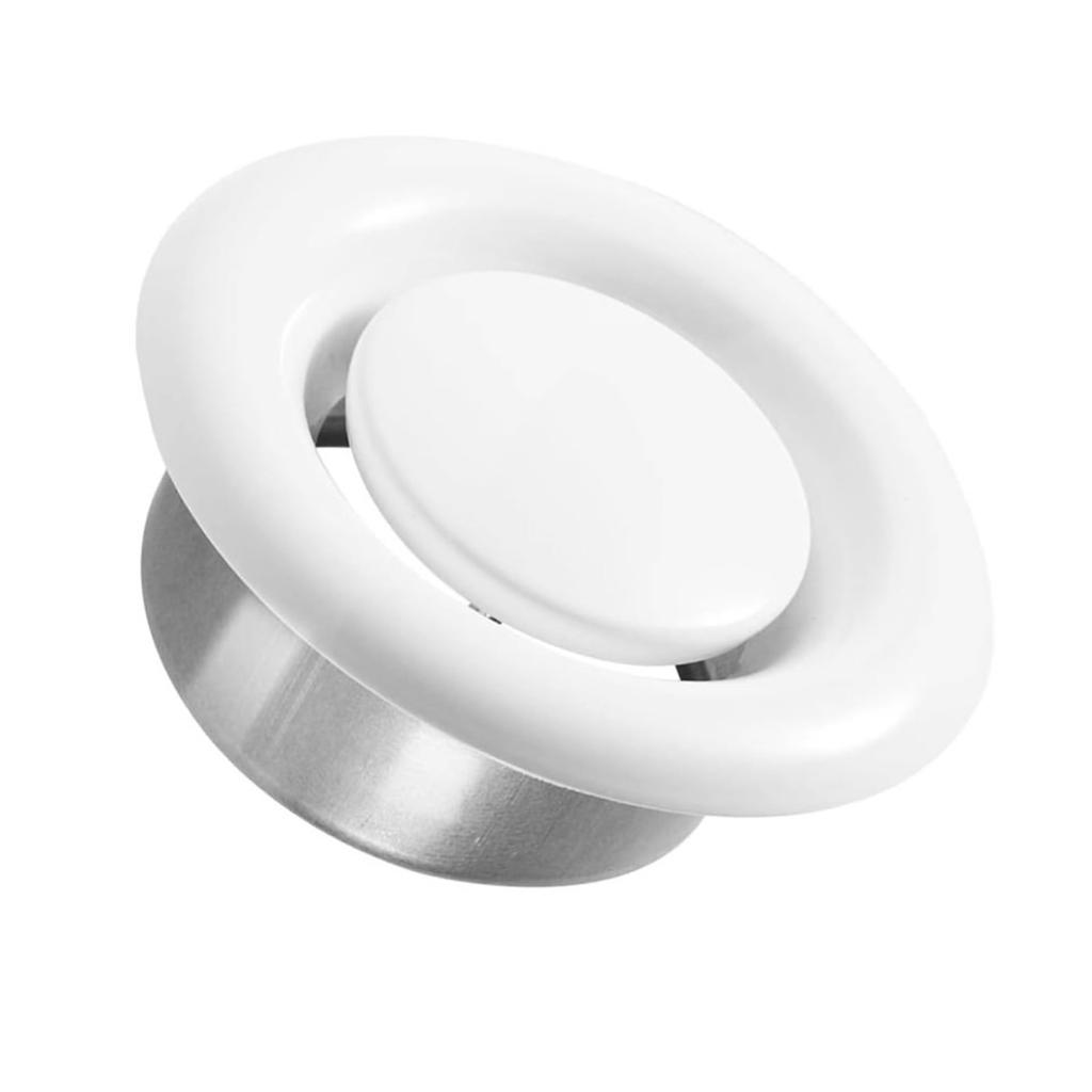 Регулируемые круглые потолочные вентиляционные решетки Диффузор Из прочной углеродистой стали для дома и офиса Контролируемые воздушные потоки