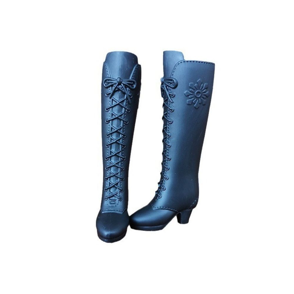 Модные женские кукольные сапоги на высоком каблуке для кукол 1/6 BJD 30 см, подходят для кукол с длиной стопы 2 см