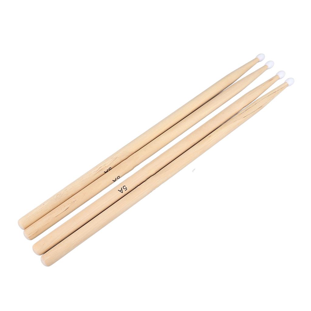 2 пары барабанных палочек из клена, многофункциональные 5A барабанные палочки для начинающих