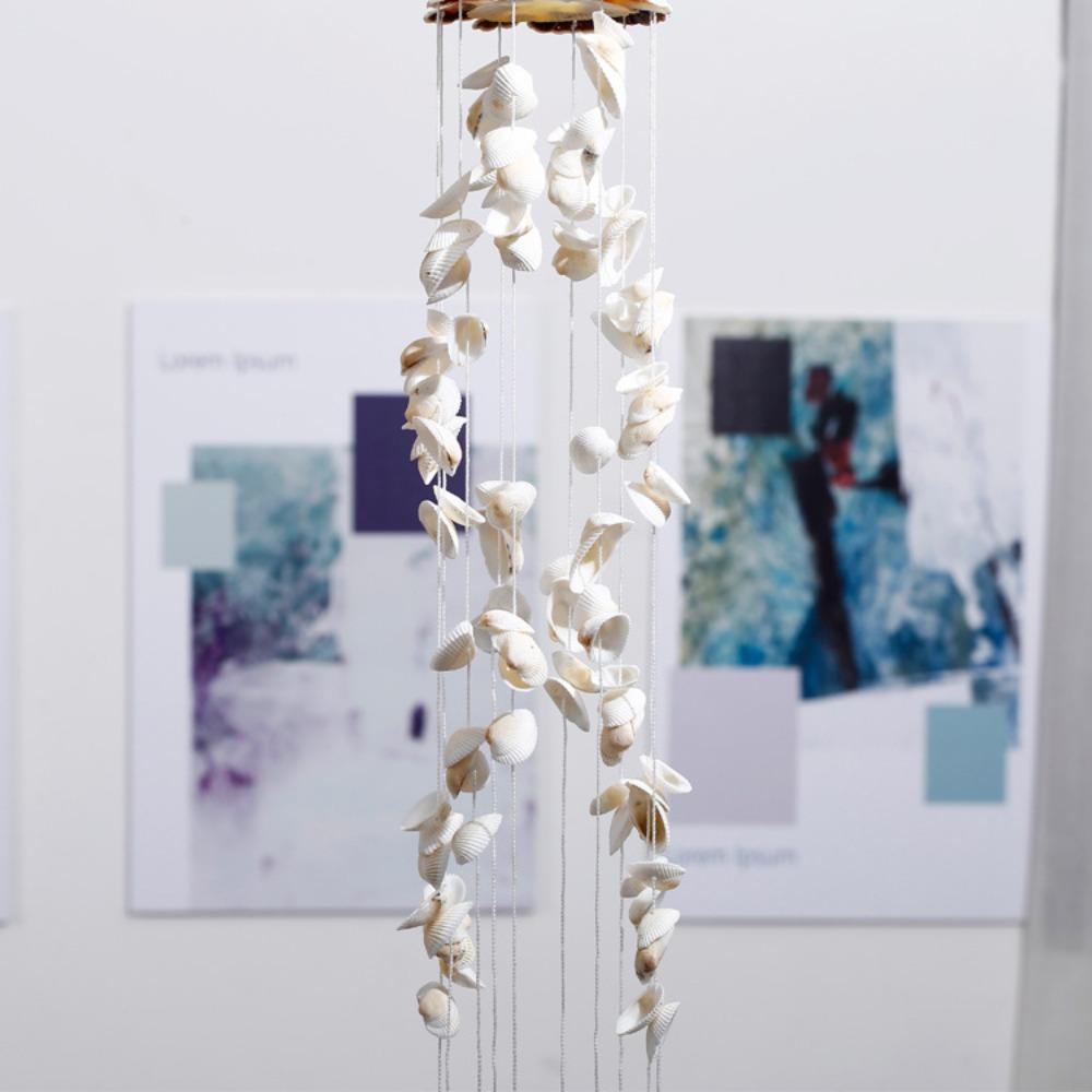 Colorful Shell Wind Chimes Yard Hanging Decor Crafts Gift Hanging Ornament Exquisite Birthday Gifts
