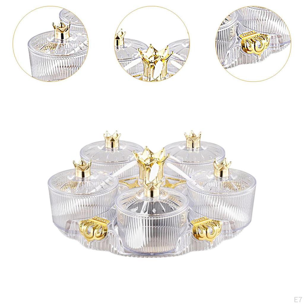 Поднос для сервировки с конфетами и орехами, держатель для сухофруктов и тарелки, поднос для закусок, роскошная коробка для приправ