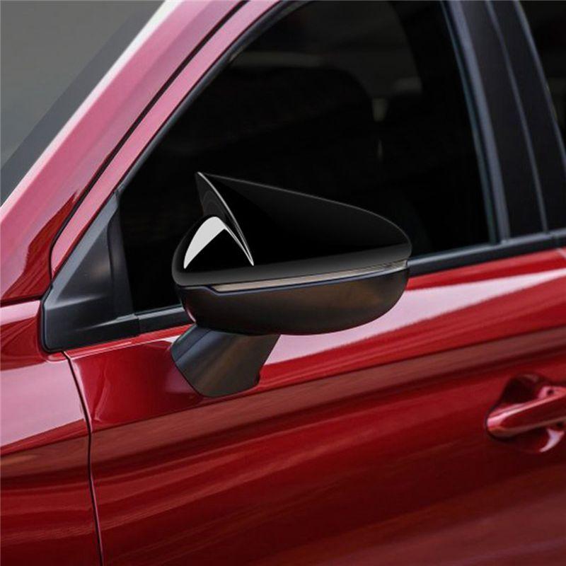 A03E-1Pair Car Exterior Rearview Door Mirror Cover For Honda City / Hatchback GN2 GN3 - Side Mirror Housing Caps