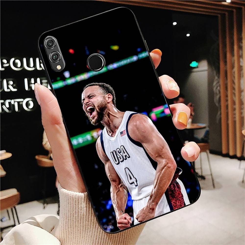 Чехол для телефона с изображением баскетболиста С-Стивена Карри для Huawei Honor 10 Lite 9 20 7A 9X 30 50 60 70 Pro Plus Мягкий силиконовый чехол