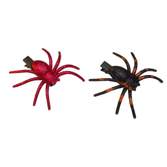 1/2 шт. Хэллоуин Паук Заколка для волос Декоративные заколки для волос Женская заколка Головной убор Аксессуар для костюма для косплея