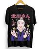 Anime Gojo My Cosplay Darling Sailor Wakan Black T Shirt Size S 4XL