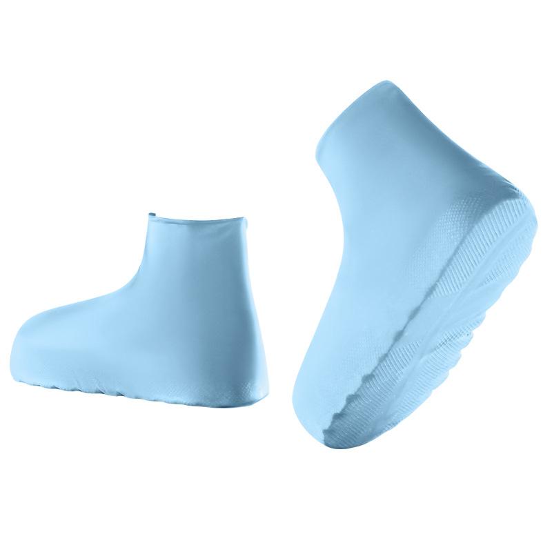 Латексный противоскользящий чехол для обуви для воды Силиконовый противоскользящий чехол для обуви от дождя Утолщенный износостойкий портативный уличный водонепроницаемый для дождливой погоды