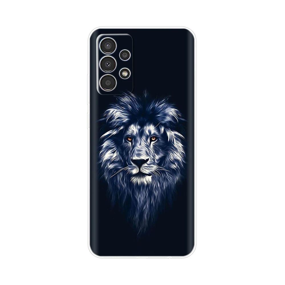 Чехол для телефона Samsung Galaxy A73 Чехол A23 A33 5G A53 Задний бампер Прозрачный Мраморный Мягкий силиконовый чехол для Samsung A53 5G Para Cases