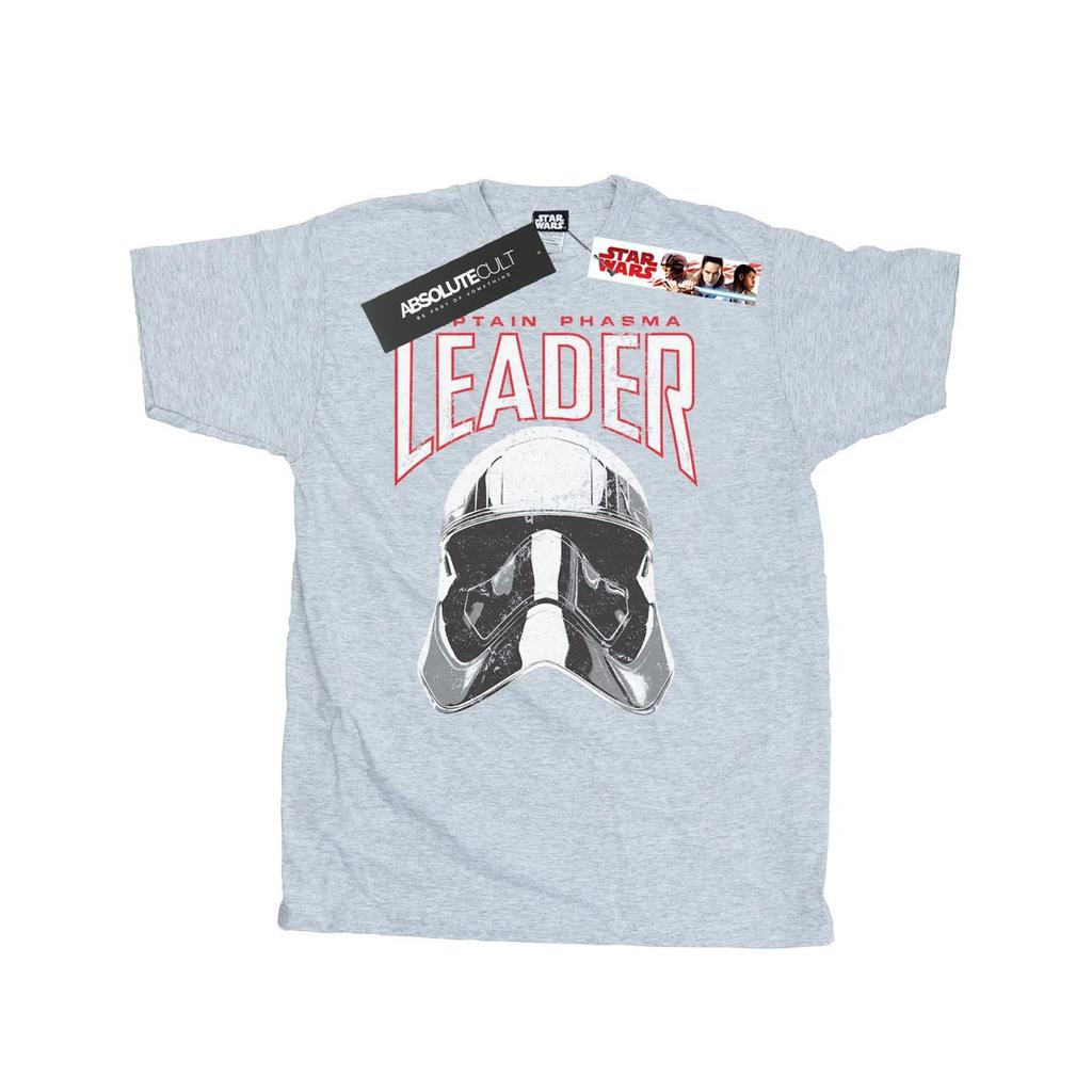 Star Wars Mens The Last Jedi Leader Helmet T-Shirt