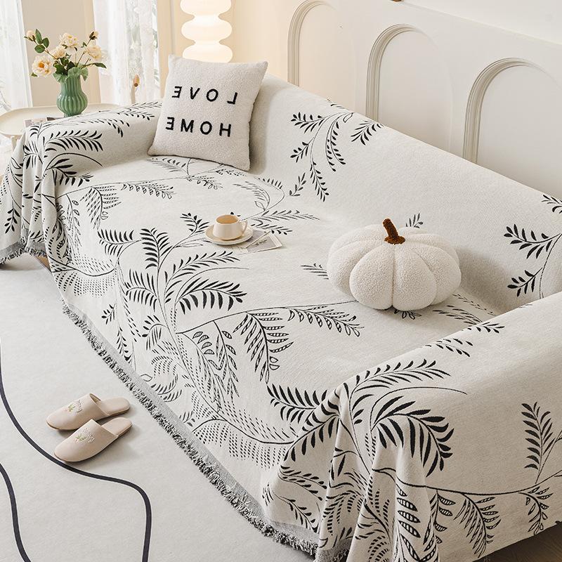 Чехол для дивана из шенилла Four Seasons Universal Anti-Scratching All-Inclusive Universal Cover Cover Non-Slip Sofa Cover