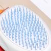 ABS Pet Comb for Dogs and Cats Detangles Knots Removes Loose Hair Dander Dirt Grooming Tool with Anti Skid Grip Hanging Lanyard