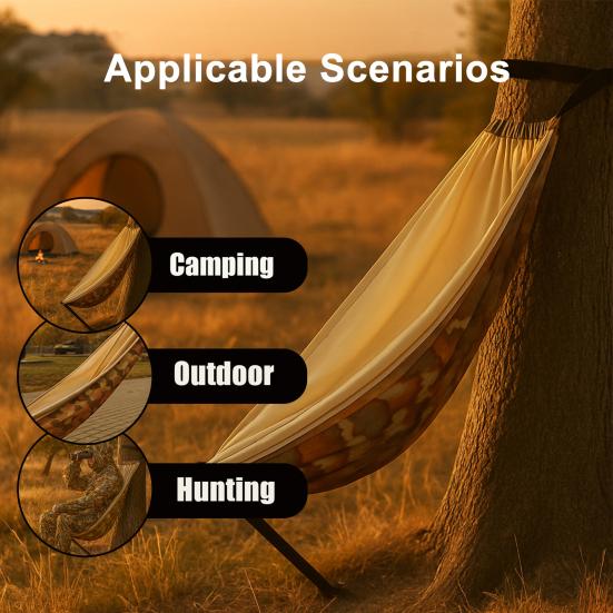 Низкое Охотничье Деревянное Сиденье с Поворотом на 360 Градусов Портативное Легкое Охотничье Камуфляжное Кресло-Гамак Сверхпрочный Уличный Стул для Кемпинга на Дереве