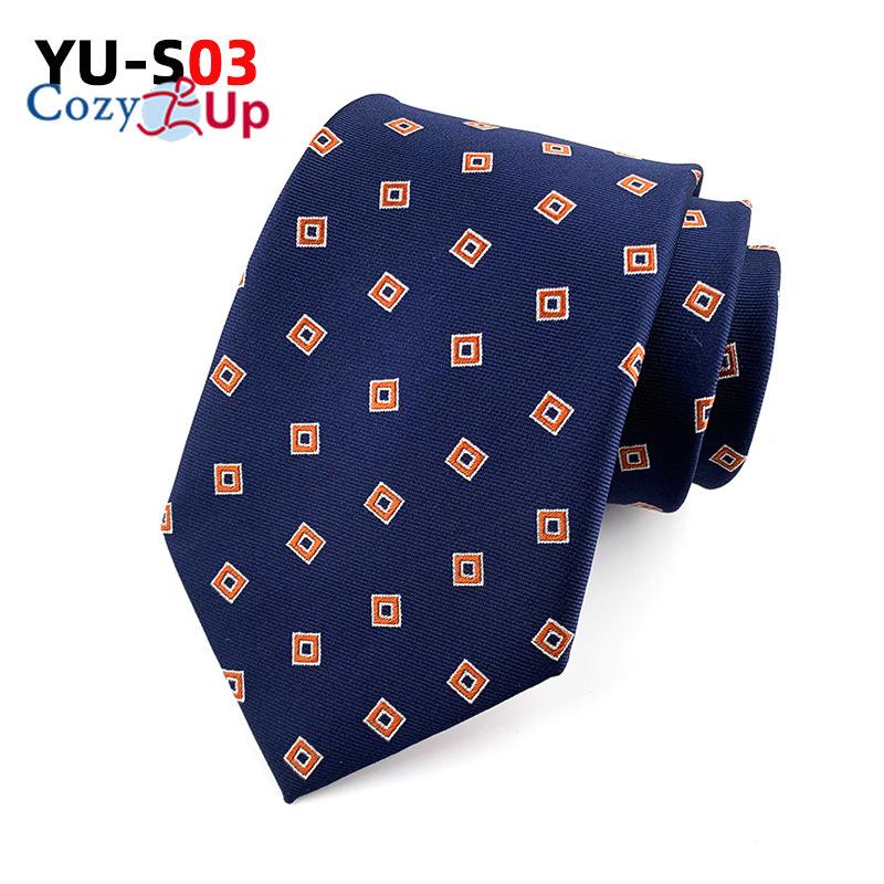 3,15 дюйма(8 см) Модный мужской галстук в клетку с узором PaisleyTies для свадьбы