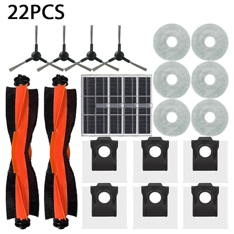 Для Dreame L10s Pro Ultra Heat, X30 Ultra, X30 Pro Аксессуары для замены пылесоса Основная боковая щетка Фильтр Швабра Мешок для пыли