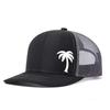 Регулируемая бейсболка Snapback с принтом пальмы, кепка для отца, дышащая сетчатая кепка Trucker, кепка для гольфа, рыбалки, для активного отдыха, от солнца