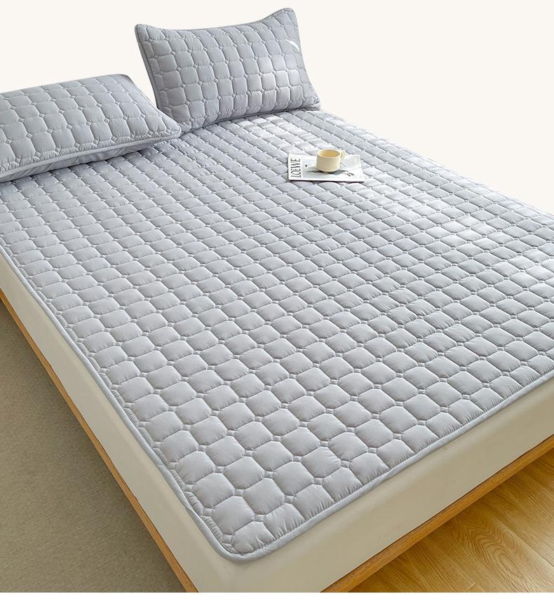 Стеганый наматрасник - Летний топпер для дома, спальни, отеля и односпальных кроватей для студентов