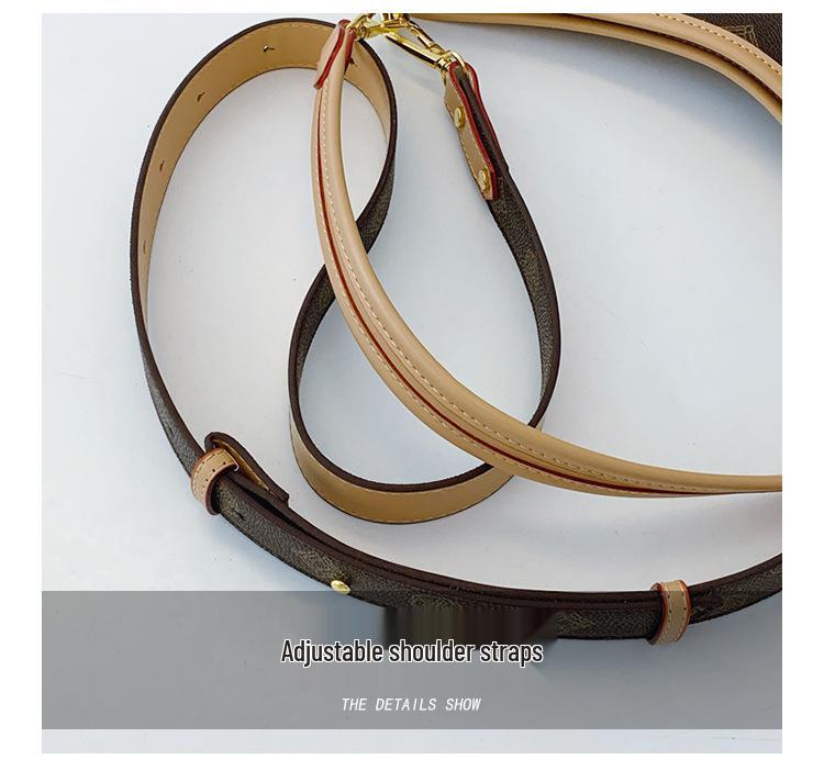 Ретро Классическая Сумка Под Мышку с Монограммой: Европейский и американский стиль