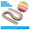 160/180/260pcs Quilling Strips Paper 39/54cm Origami Paper Quilling Strip Mixed Color Gift for Art DIY Hand Craft Christmas