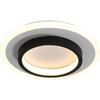 UOSU LED Round Double Ring Ceiling Light with 3-Color Dimming