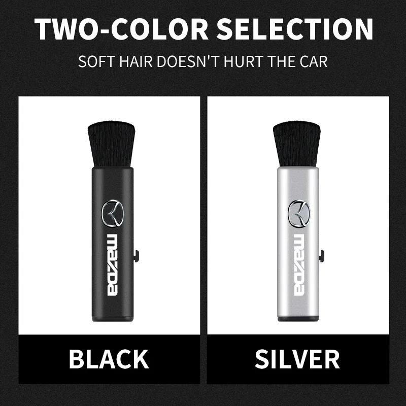 Car Retractable Detailing Cleaning Brush For Mazda 2 3 6 ATENZA 3 BK BL 5 CR CW 6 II GH CX-7 ER MX-5 NC Car Interior Accessories GHJ1