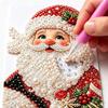 Plymagic DIY Жемчужное искусство - Рождественская коллекция, 3D деревянный домик, набор со стразами и жемчужными бусинами