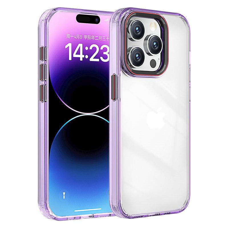Роскошный высококачественный прозрачный акриловый чехол для iPhone 15 Pro Max 14 Plus 13 12 Pro 11, универсальный защитный чехол при падении