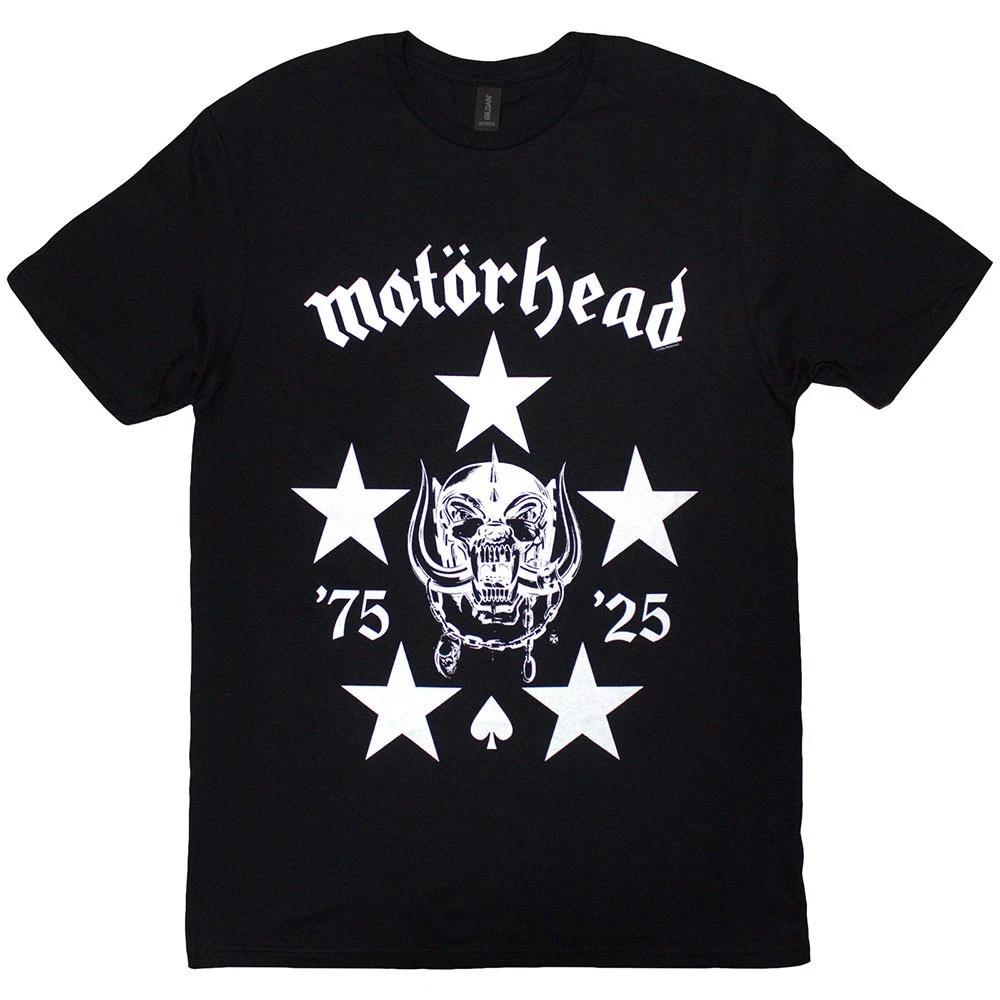 Men's Motorhead 50 Years Bmg Logo T-shirt Small Black
