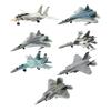 1 шт. DIY 3D Пазл Сборка Коллекция Игрушки Танк Т14 Истребитель F14 F22 J35 Вертолет AH64 Модель Украшение Строительные Блоки Игрушка