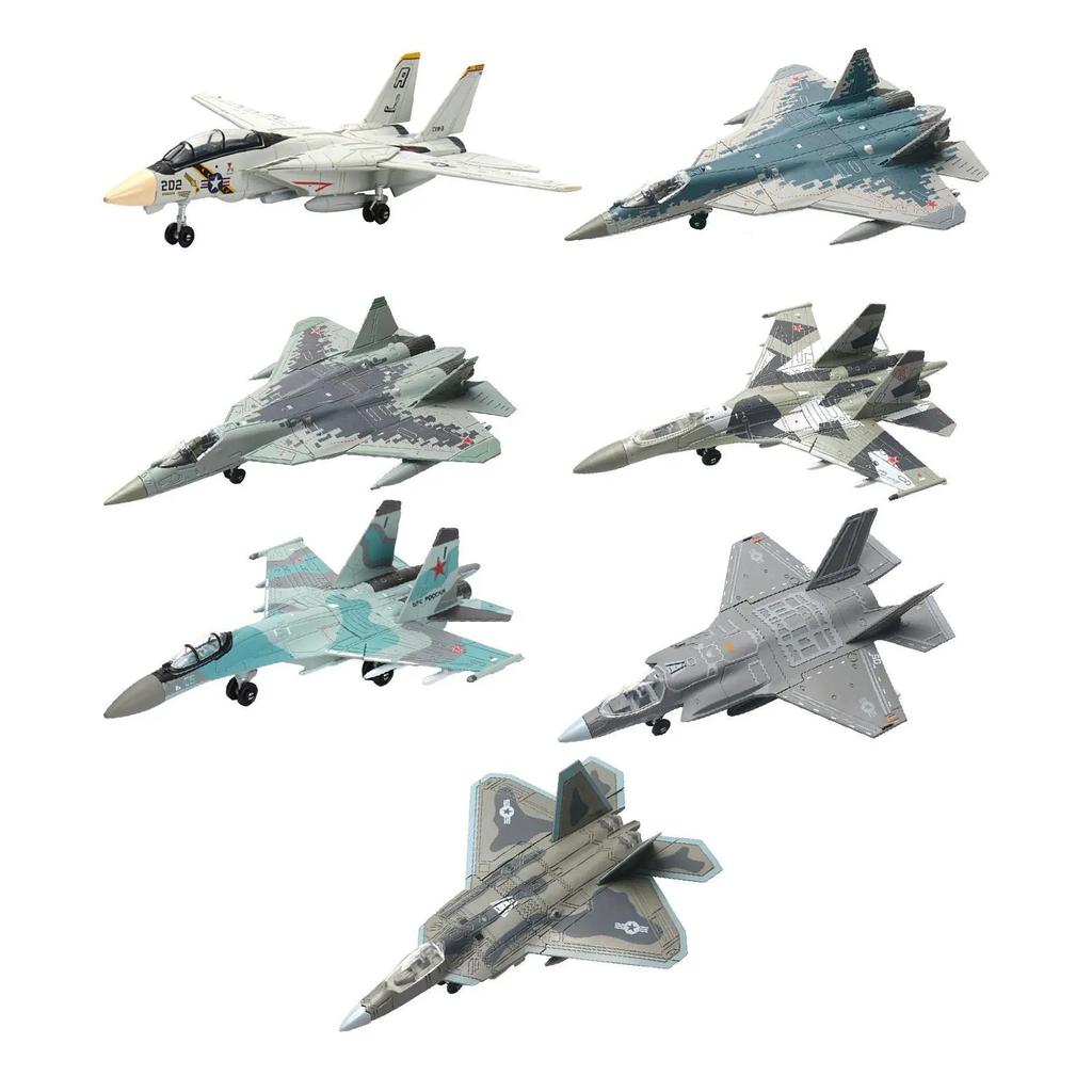 1 шт. DIY 3D Пазл Сборка Коллекция Игрушки Танк Т14 Истребитель F14 F22 J35 Вертолет AH64 Модель Украшение Строительные Блоки Игрушка