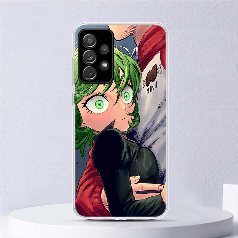 Мягкий чехол One P-Punch-Man Tatsumaki для Samsung Galaxy A52 A42 A32 A22 A12 A02S Чехол для телефона A50 A51 A70 A71 A41 A31 A21S A40 A30
