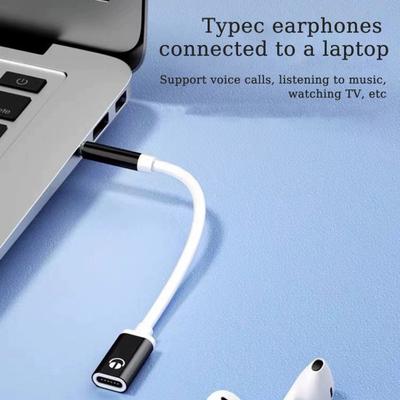 3,5 мм штекер-гнездо Type C аудиокабель адаптер для наушников для MP3-плеера