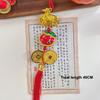 2026 Year Of The Horse Wall Hanging Ornament Chinese New Year Lucky Decoration Accessories Housewarming Small Pendant Gifts