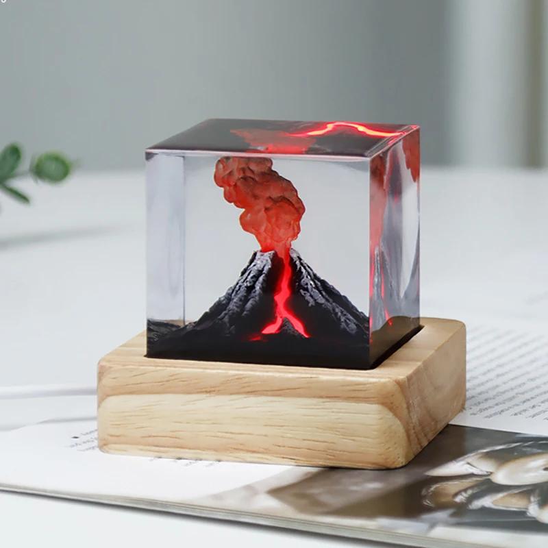 Горячие продажи ночных светильников, украшений, атомная бомба Оппенгеймера, взрыв грибовидного облака, креативный кристалл, эпоксидная смола, декоративное ремесло