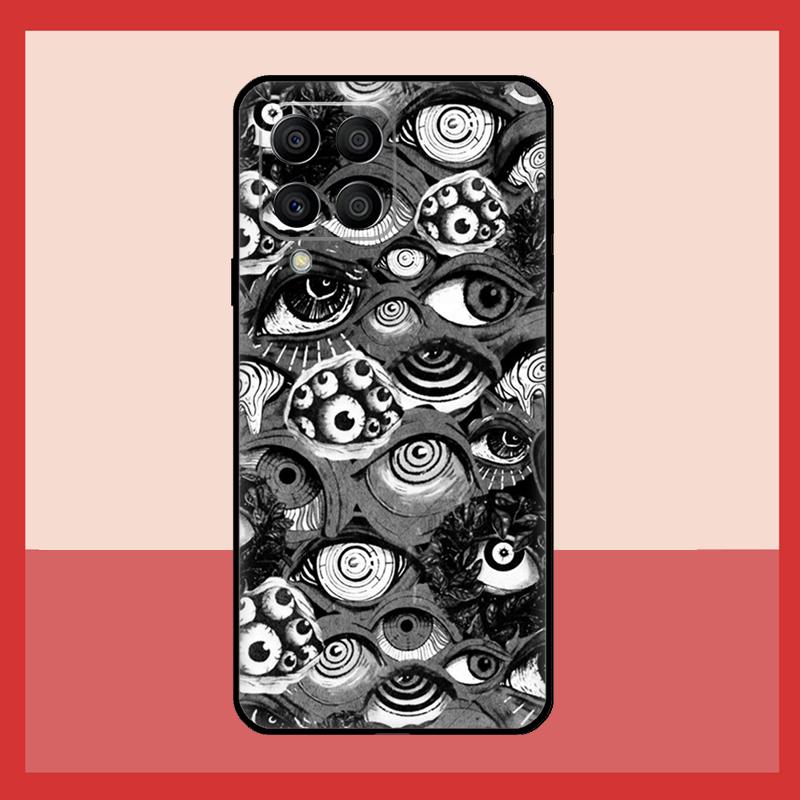 Чехол 'Страшное Лицо Глаза' для Samsung Galaxy M11 M31 M14 M34 M54 M12 M32 M52 M15 M13 M06 M16 M36 M56 M53 M35 M55