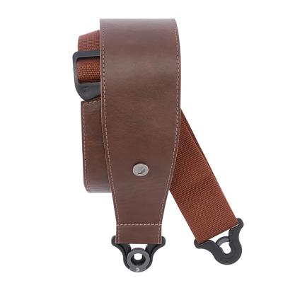 Ремень для гитары с замком Strap Lock Structure Comfort Leather Auto Lock Guitar Strap Brown 30BAL02 D'Addario