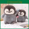 Pattern Fish Snowflake Penguin Plush Toy Stuffed Animal Kids Marine Doll Animal