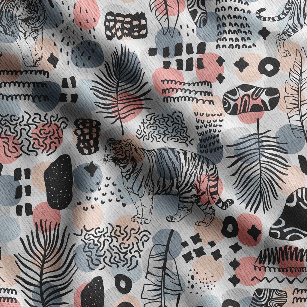 Soimoi Животный принт, хлопковый батист, ткань для квилтинга, продаваемая во дворе шириной 42 дюйма, хлопчатобумажная ткань средней плотности, швейные принадлежности,