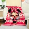 1pc Throw Blanket - Cute Cartoon Mouse Design, Soft Warm Bed Coverlet for Room Decor,