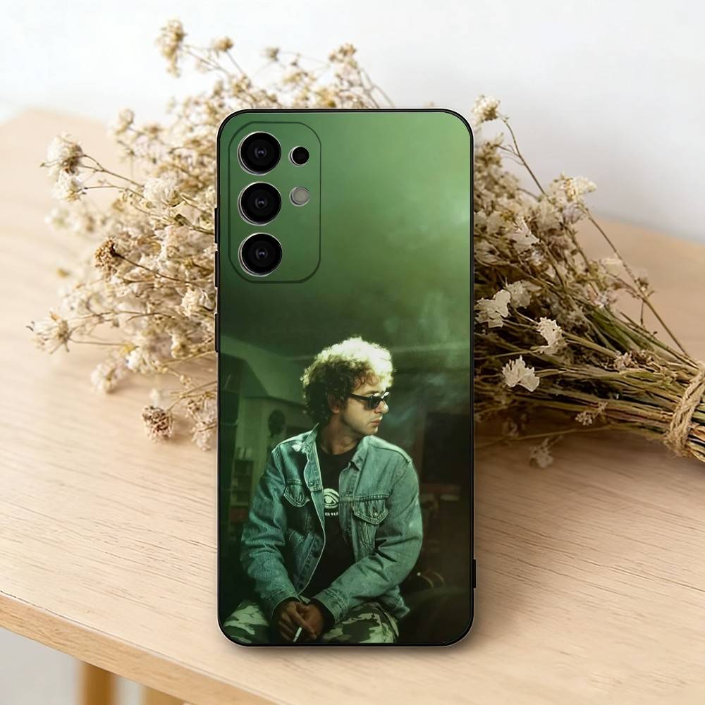 Soda Stereo Gustavo Cerati Чехол для телефона для Samsung S25, S24, S21, S22, S23, S30, Ultra, S20, Plus, Fe, Lite, Note, 10, Черный чехол