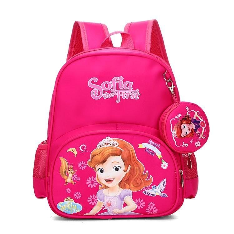Adorable Cartoon Kids Backpack For Boys And Girls Nylon Lightweight Design