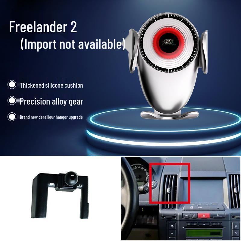 Навигационный гравитационный держатель для телефона Land Rover для Range Rover Sport, Discovery, Evoque, Velar, Defender - Специальное издание.