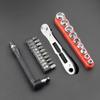 Right Angle Design Bidirectional Hand Tool 1/4 Hex Handle Torx Bit Driver  Automotive Maintenance