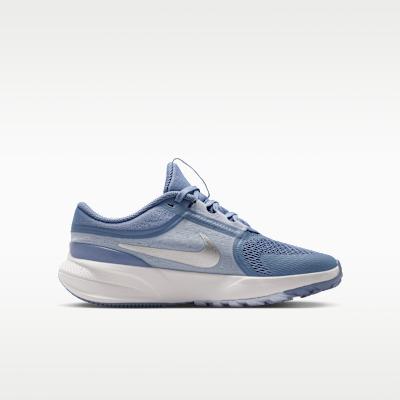 Kids' Sneakers Nike Star Runner 5 World Indigo Ghost Metallic Silver (GS)