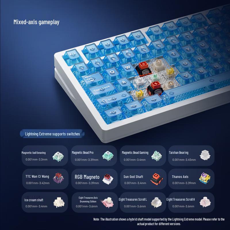 VGN Lightning 81-Key Magnetic Switch Gaming Keyboard