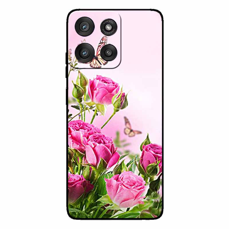 Для Motorola Moto G56 G86 Чехол Модный Защитный Силиконовый Задний Чехол Для Moto G86 5G ТПУ Задняя Крышка Телефона Capa MotoG56 5G Волк Funda