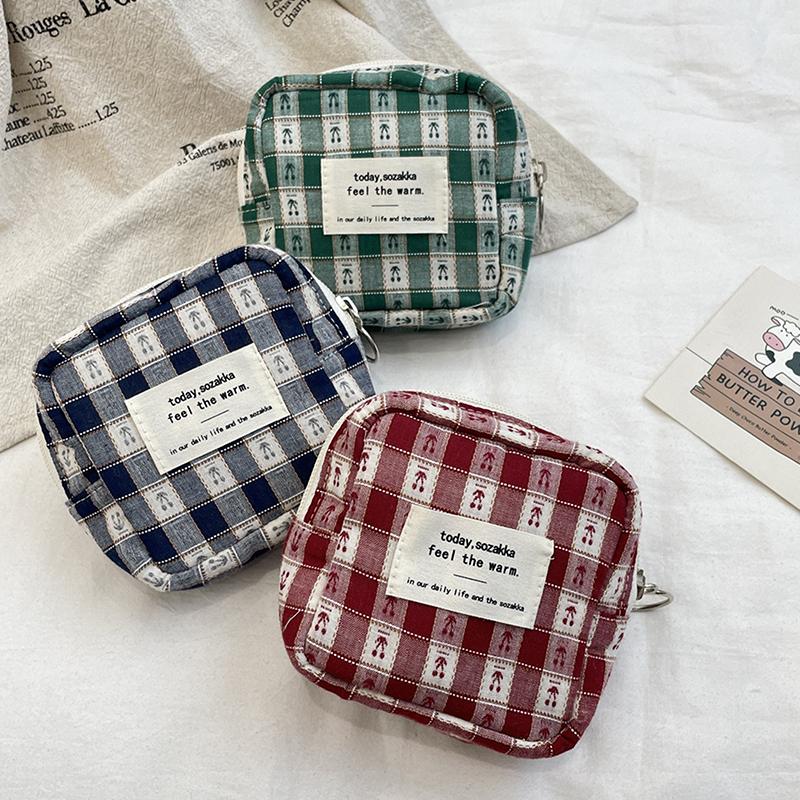 Косметичка-сетка с вишней, Сумка для ручек, Менструальная сумка, Сумка для макияжа, Дорожная сумка-клатч, Сумка для хранения мелочей