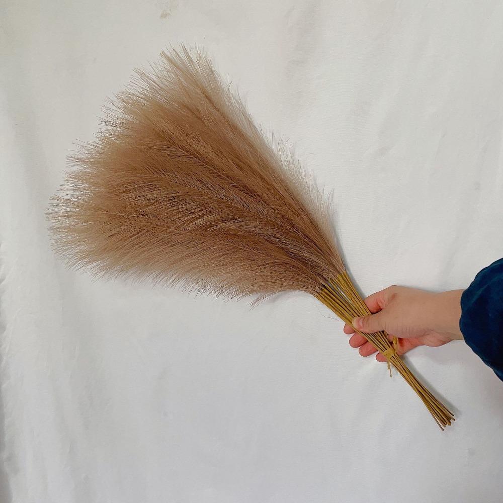 10 шт./компл. 55 см пушистая пампасная трава своими руками искусственный цветок искусственные растения свадебная вечеринка